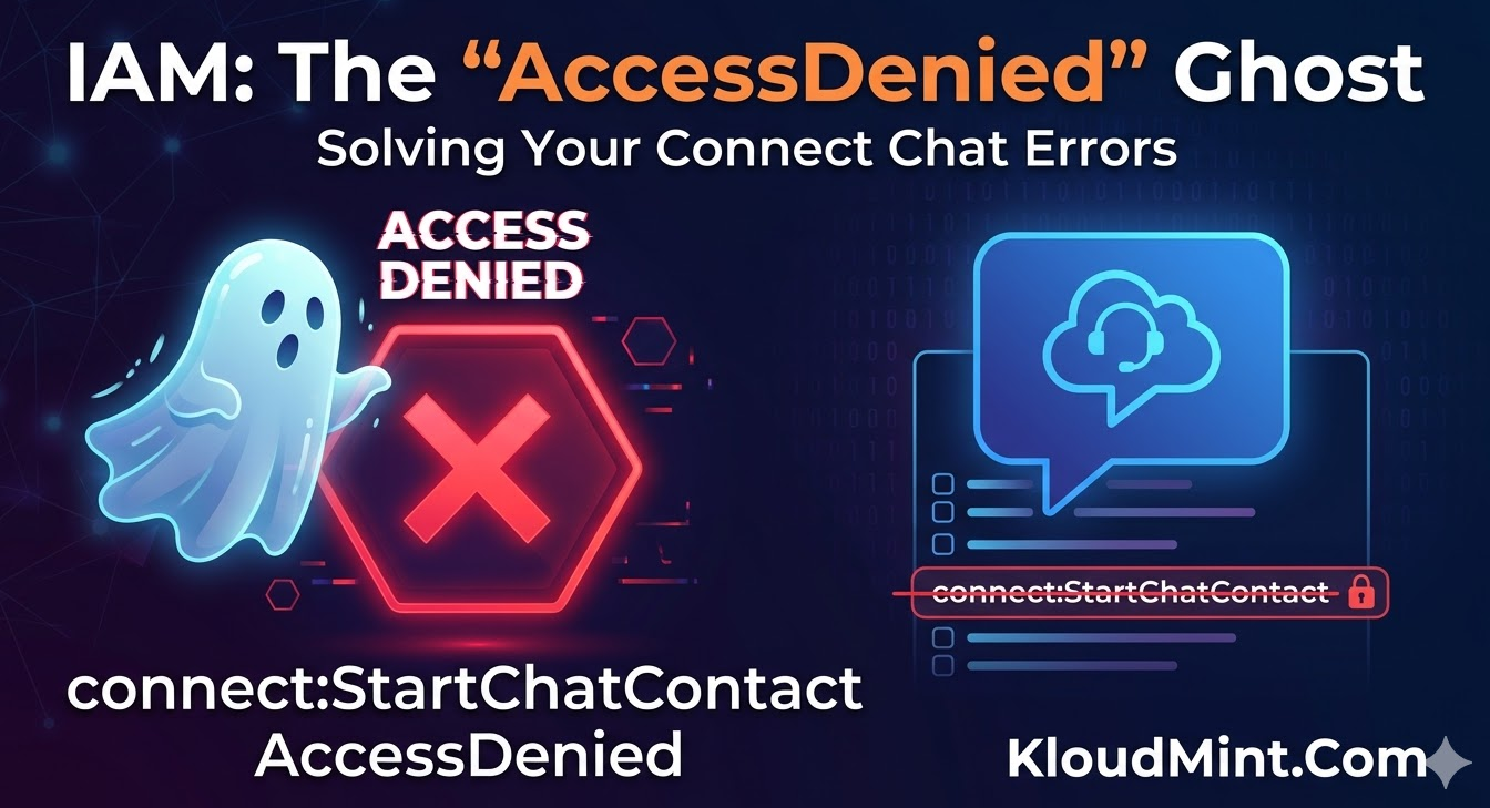 Fix Amazon ConnectStartChatContact AccessDenied AWS IAM Guide