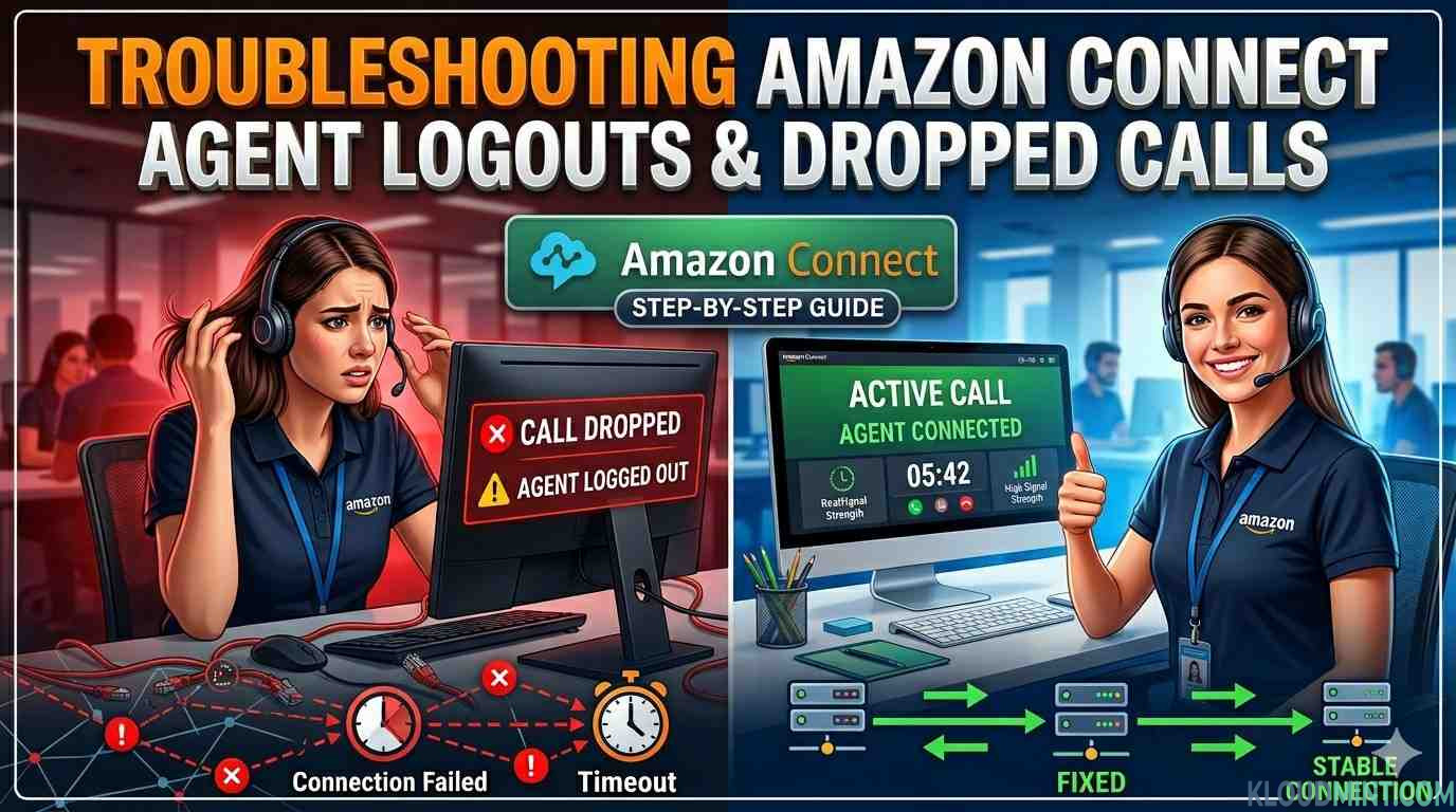 Troubleshooting Amazon Connect Agent Logouts and Dropped Calls
