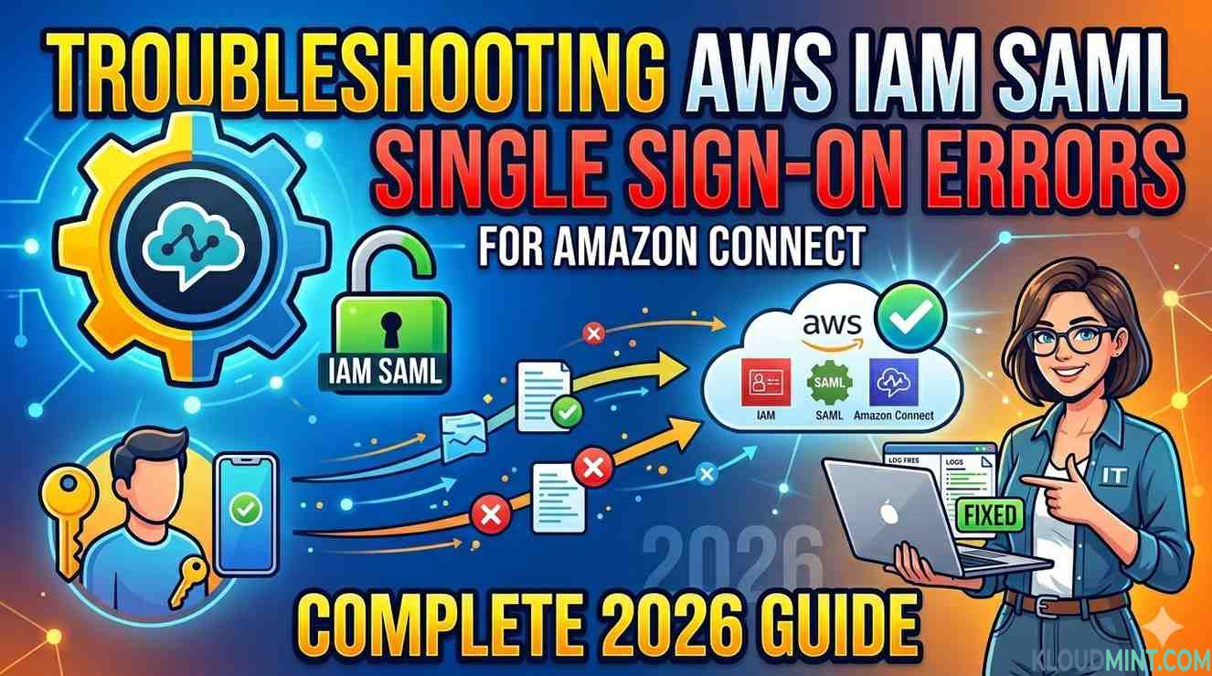 Troubleshooting AWS IAM SAML Authentication Errors for Amazon Connect The Complete 2026 Guide