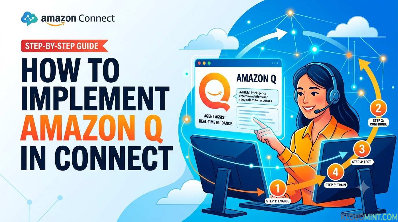 How to Implement Amazon Q in Connect for Agent Assist Step-by-Step Guide
