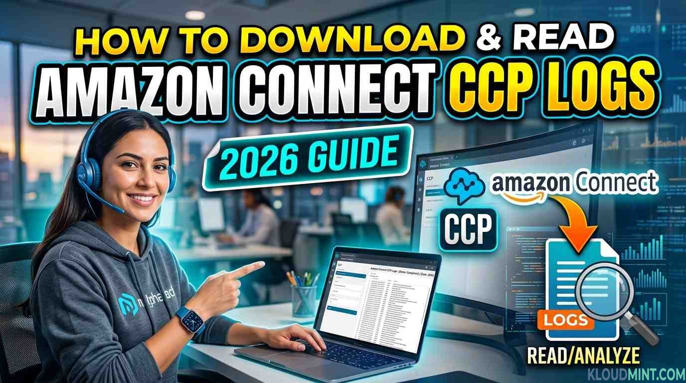 How to Download and Read Amazon Connect CCP Logs